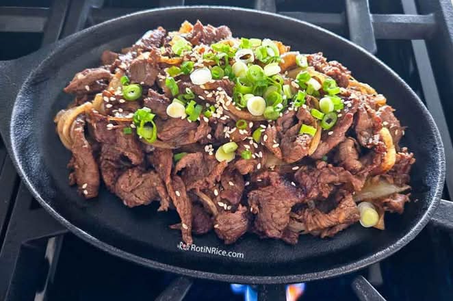 B23 Beef Bulgogi 韩式烤牛肉
